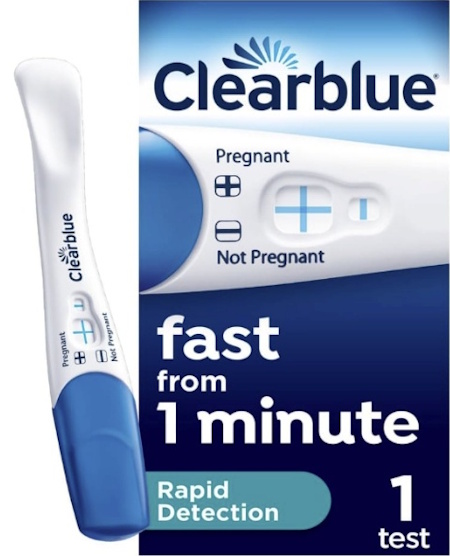 1. Clearblue Pregnancy Test Rapid Detection 1. Clearblue Pregnancy Test Rapid Detection