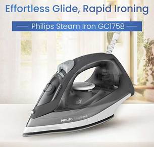 3. Philips เตารีดไอน้ำ รุ่น GC175888 3. Philips เตารีดไอน้ำ รุ่น GC175888