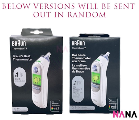 9. BRAUN ThermoScan 7 Age Precision รุ่น IRT6520 9. BRAUN ThermoScan 7 Age Precision รุ่น IRT6520