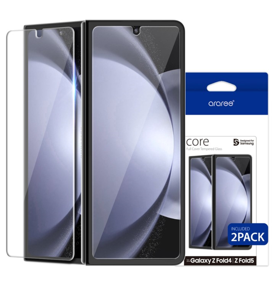 No.10 ARAREE กระจกกันรอย Core Glass Samsung Galaxy Z Fold 5 หน้าจอด้านนอก No.10 ARAREE กระจกกันรอย Core Glass Samsung Galaxy Z Fold 5 หน้าจอด้านนอก