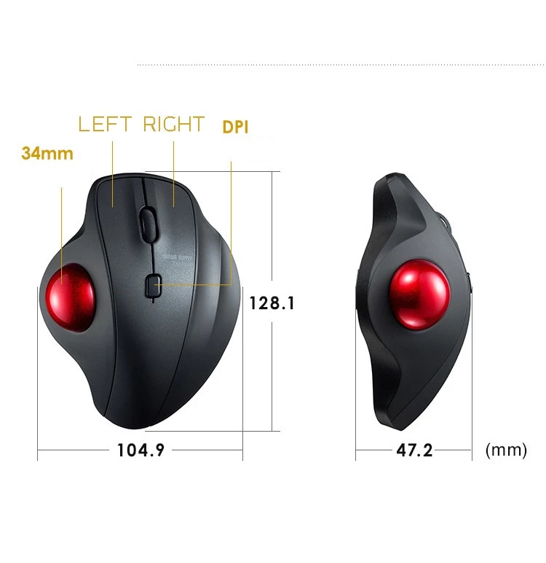 No.10 Sanwa Trackball Mouse No.10 Sanwa Trackball Mouse