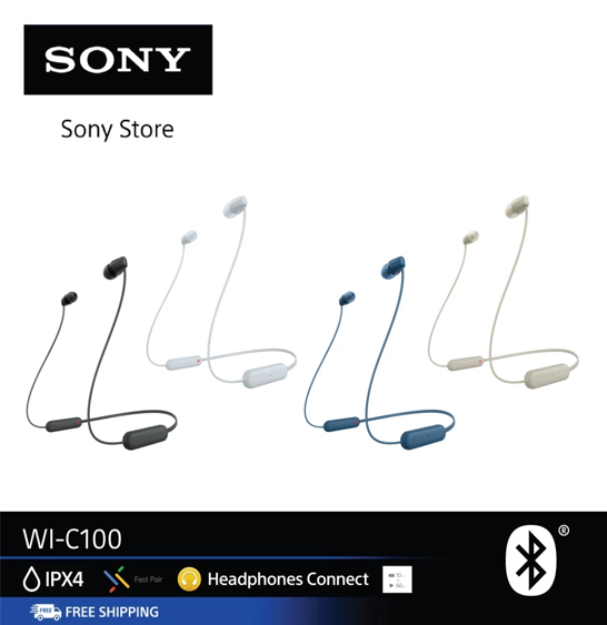 No.2 Sony WI C100 หูฟังอินเอียร์ไร้สาย ใส่สบายและใช้งานง่าย No.2 Sony WI C100 หูฟังอินเอียร์ไร้สาย ใส่สบายและใช้งานง่าย