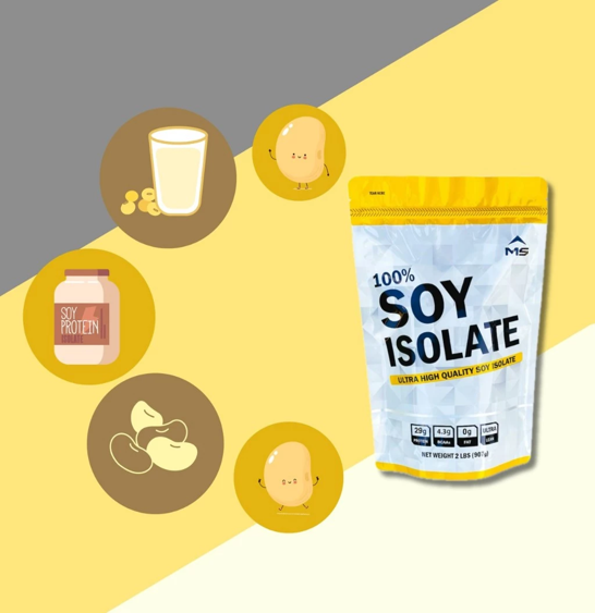 No.3 MS SOY PROTEIN ISOLATE ซอยโปรตีน ไอโซเลท โปรตีนถั่วเหลือง แพ้ WHEY ทานได้ No.3 MS SOY PROTEIN ISOLATE ซอยโปรตีน ไอโซเลท โปรตีนถั่วเหลือง แพ้ WHEY ทานได้