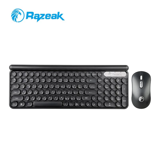 No.5 RAZEAK RKM 8600 Wireless Rechargeable Keyboard+Mouse No.5 RAZEAK RKM 8600 Wireless Rechargeable Keyboard+Mouse
