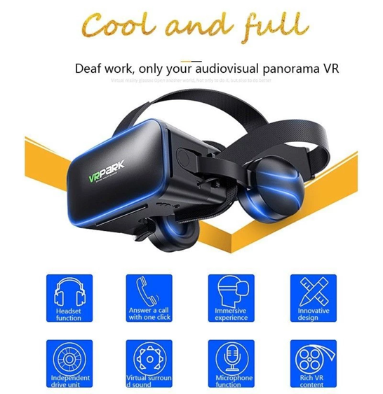 No.5 VRPARK J20 แว่นตา VR 3D แว่นตาเสมือนจริง สำหรับ iPhone Android No.5 VRPARK J20 แว่นตา VR 3D แว่นตาเสมือนจริง สำหรับ iPhone Android