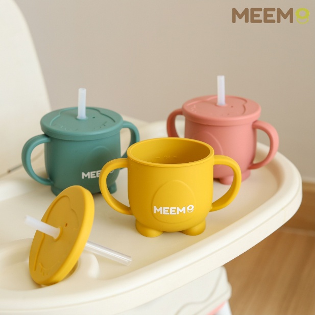 No.6 MEEM แก้วหัดดื่มซิลิโคนกันสำลัก No.6 MEEM แก้วหัดดื่มซิลิโคนกันสำลัก