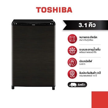 No.6 TOSHIBA ตู้เย็นมินิบาร์ รุ่น GR D906 No.6 TOSHIBA ตู้เย็นมินิบาร์ รุ่น GR D906