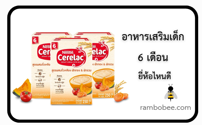 อาหารเสริมเด็ก 6 เดือน ยี่ห้อไหนดี อาหารเสริมเด็ก 6 เดือน ยี่ห้อไหนดี