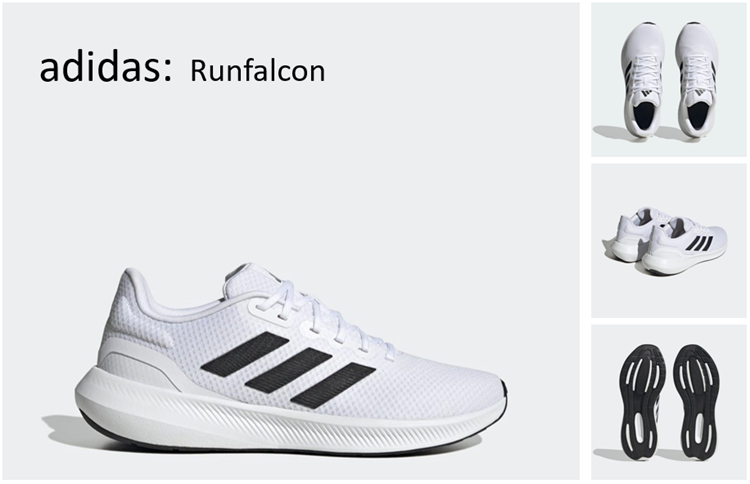 adidas Running Runfalcon 3.0 Shoes Men White HQ3789