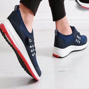 รองเท้าผ้าใบเพื่อสุขภาพแบบสลิปออน เสริมส้น นิ่มสบาย 4