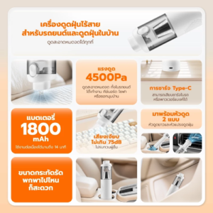 No.10 Xiaomi Mi Vacuum Cleaner Mini รุ่นพิเศษ4